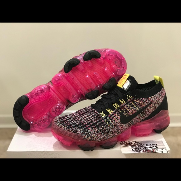 NEW Nike Vapormax Flyknit 3 Running Pink 2019 - Picture 3 of 8